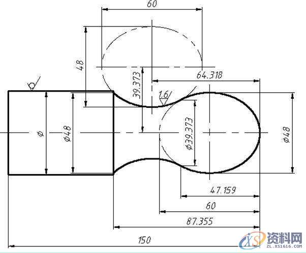 数控编程的特殊曲线的车削编程特殊曲线的数控车削编程,特殊曲线的数控车削编程,数控,曲线,第2张