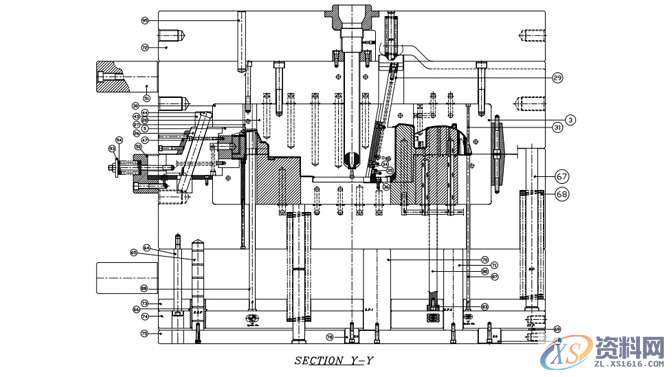 镶件拆分式注塑模具设计：复杂的吸尘器上盖设计,模具设计,注塑,第6张