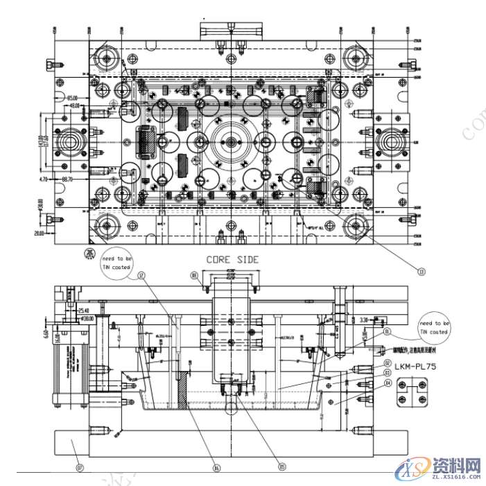 倒装模具设计案例：电器保护盖的注塑设计,模具设计,注塑,第4张