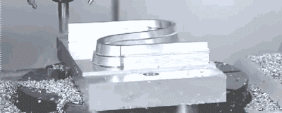 数控机床GIF图，一组相见恨晚的机械动态图1、外球面车削2、车床上仿形设备3、坐标轴4、手动仿形车削5、车床上制作六角头6、车床上制作矩形车床上制作面槽车床上制作面槽车削椭圆装置木螺旋钻,数控机床GIF图，一组相见恨晚的机械动态图,模具设计,制作,第19张