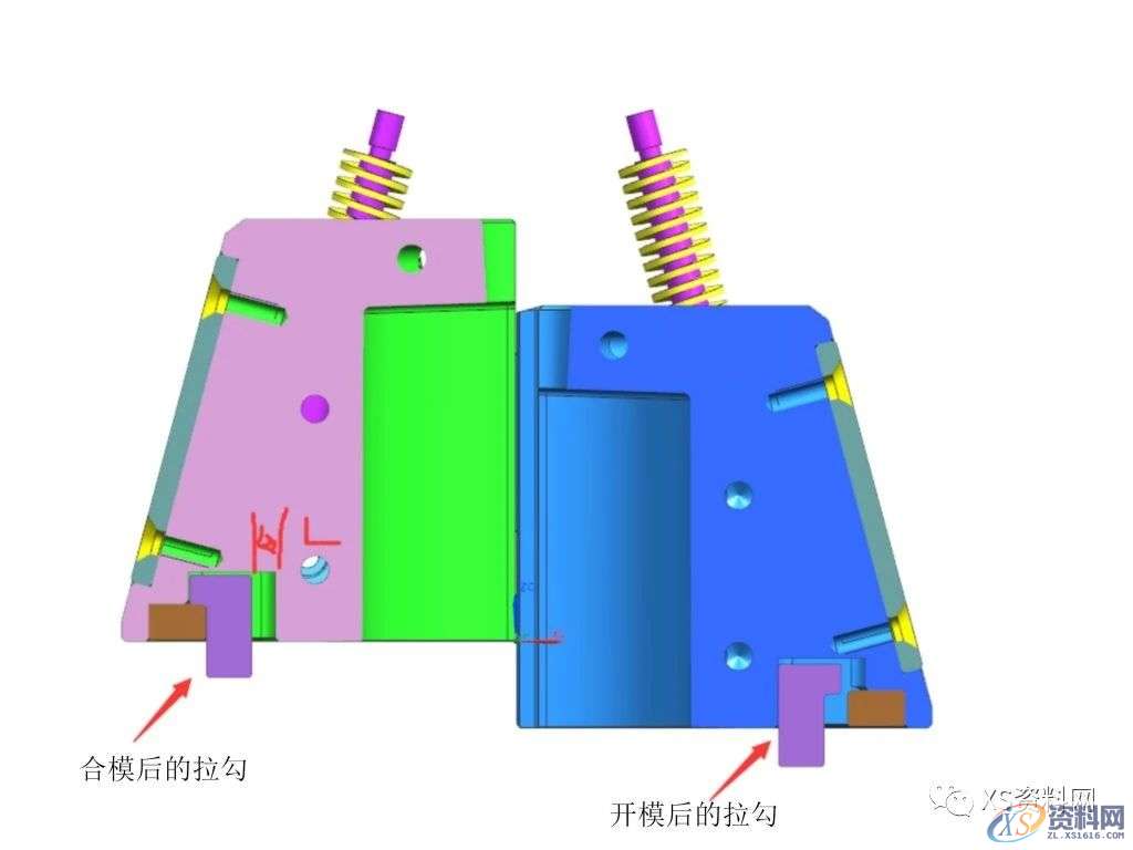 前模哈夫式滑块3种结构设计方法，让你学以自用！,结构设计,第10张