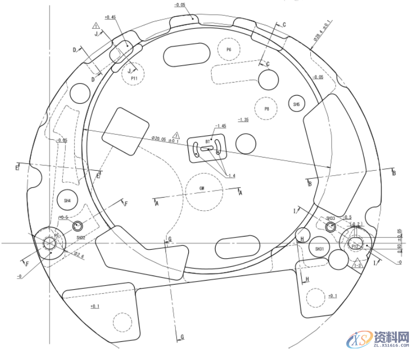 塑胶模具设计之最难设计的液晶支架模具设计方法,模具设计,塑胶,第1张