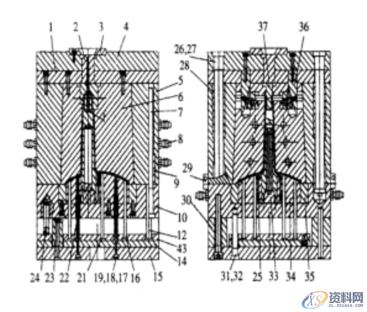 塑胶模具设计：风扇底座产品的结构设计和注塑方式,模具设计,结构设计,注塑,第2张
