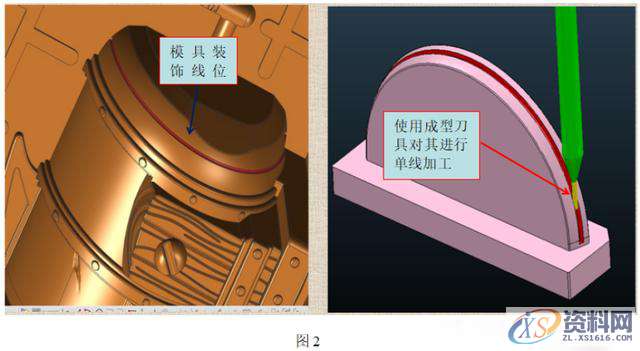 PowerMILL巧用参考线加工美工线,参考,如图,加工,使用,第2张