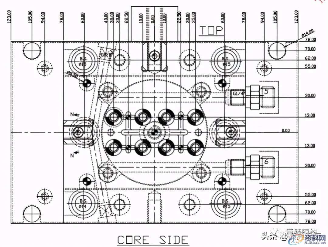 从一套小模具认识法国模具的设计理念,模具,水口,设计,排气,第2张