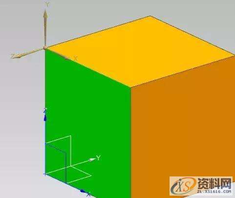 UG数控编程：草图之视图方向着色方式和草图的基准设置UG数控编程：草图之视图方向着色方式和草图的基准设置,草图,方向,基准,平面,选择,第2张