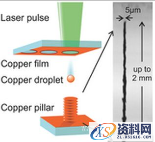 科学家用LIFT技术3D打印出微小的金&amp;铜结构（图文教程）,科学家用LIFT技术3D打印出微小的金&铜结构,结构,第2张