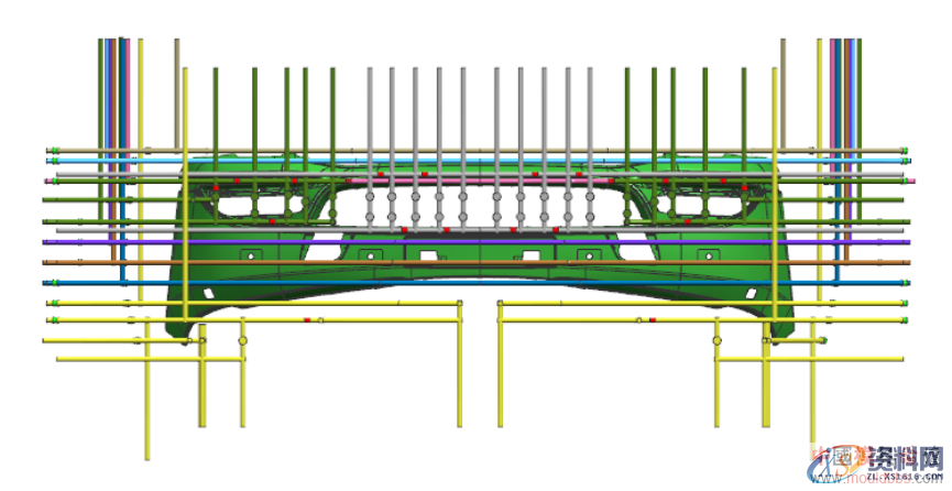 汽车前保险杠内分型结构介绍,汽车前保险杠内分型结构介绍,分型,结构,第12张