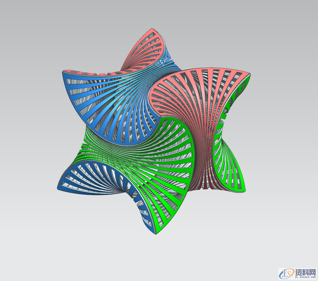 UG建模空间艺术结构设计，建议收藏,建模,结构设计,艺术,第1张