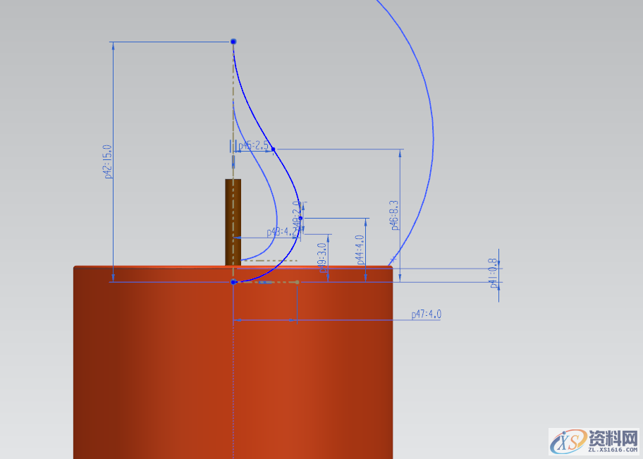 UG塑胶模具设计绘制一个创意手遮蜡烛台，真好看,创意,模具设计,绘制,塑胶,第16张
