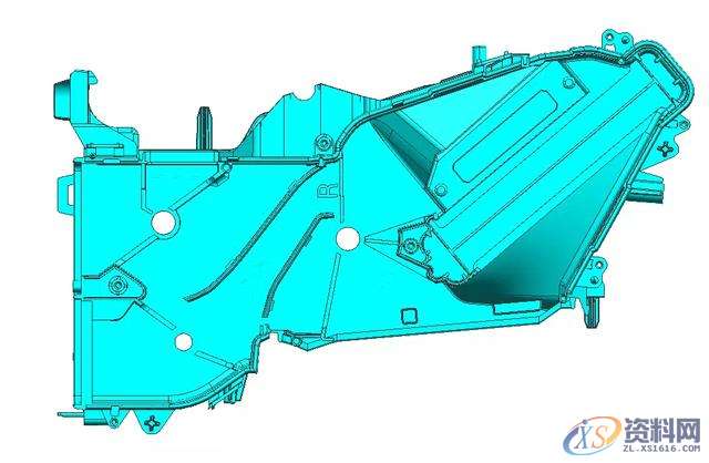 UG汽车模具设计:汽车空调壳体结构解析，建议收藏,模具设计,结构,第3张