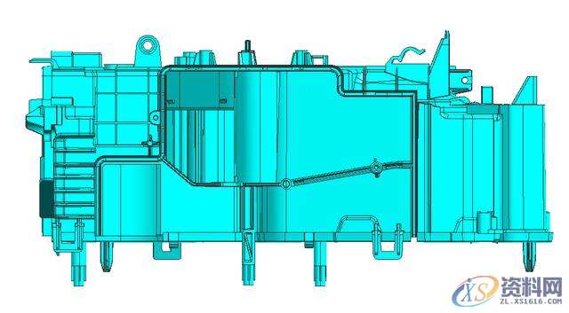 UG汽车模具设计:汽车空调壳体结构解析，建议收藏,模具设计,结构,第2张