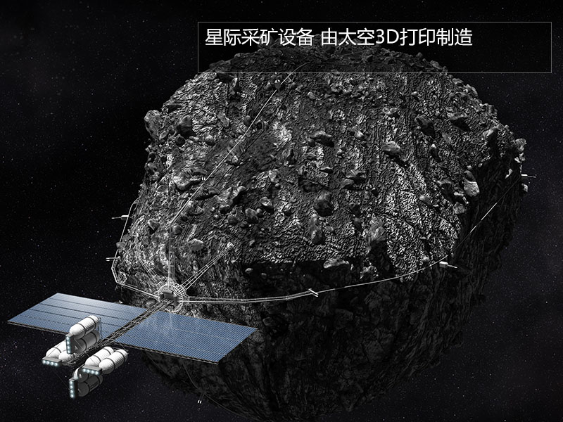 3D打印疯狂想象力美图（图文教程）,这个疯狂的梦想是：现在太空安装3D打印机，然后打印出小的采矿飞船，用小的采矿设备采矿，进而熔炼，有了材料以后3D打印大型的3D打印设备，如此循环，矿越来越多，设备越来越大，大型太空母舰都可以直接在太空打印生成了！,打印,第16张