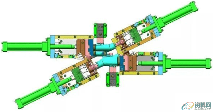 UG汽车模具设计之吸尘器弯管模具设计，,模具设计,第4张