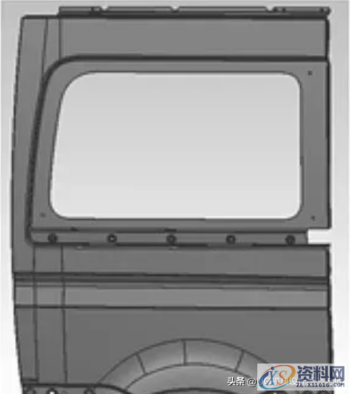汽车侧围外板工艺切换！模具结构设计，冲压成型工艺学习,汽车侧围外板工艺切换！模具结构设计，冲压成型工艺学习,冲孔,模具,第1张