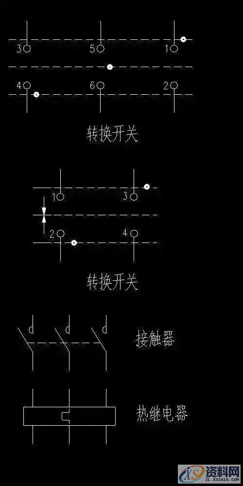想做电控自动化？先学会CAD电气制图标准图形！,想干工控自动化？先学会CAD电气制图标准图形吧！,制图,第6张