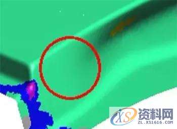 轿车顶盖尾部在拉深整形后出现起皱，原来问题出在这个工序上 ...,轿车顶盖尾部在拉深整形后出现起皱，原来问题出在这个工序上,制件,整形,成形,工艺,第7张