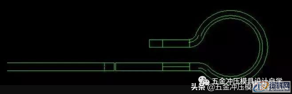 五金冲压模具设计：常见连续“各卷圆”成型工艺拆分，值得学习 ...,五金冲压模具设计：常见连续“各卷圆”成型工艺拆分，值得学习,工艺,成型,产品,第5张