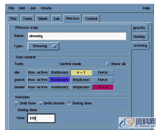 AutoForm R3.1 单动和双动过程参数设置1. 双动过程位置和运动关系设置2. 单动过程位置和运动关系设置,AutoForm R3.1 单动和双动过程参数设置,设置,第10张