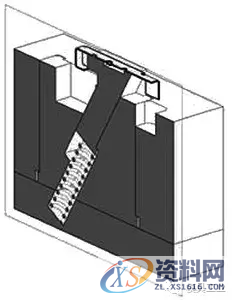斜滑块抽芯机构在级进模中的应用配合间隙要求和角度要求,斜滑块抽芯机构在级进模中的应用,间隙,角度,配合,要求,第6张