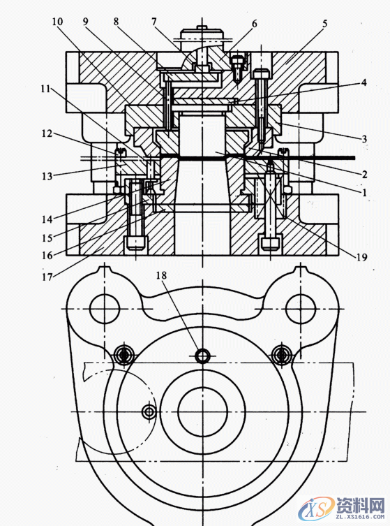 五金冲压模具设计之冲裁模具的结构构造设计方法,模具设计,模具,结构,第6张