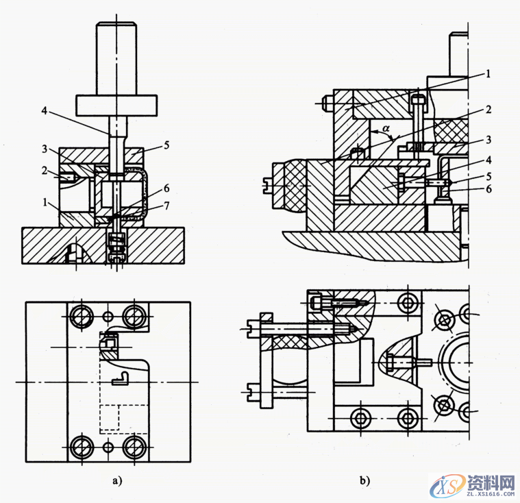 五金汽车冲压模具之冲裁模的结构构造,五金汽车冲压模具之冲裁模的结构构造,结构,第4张