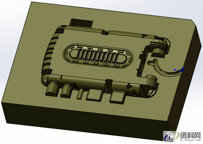 塑胶模具设计：执法记录仪前后壳体注塑模设计要点+3D,塑件,设计,mso,第6张