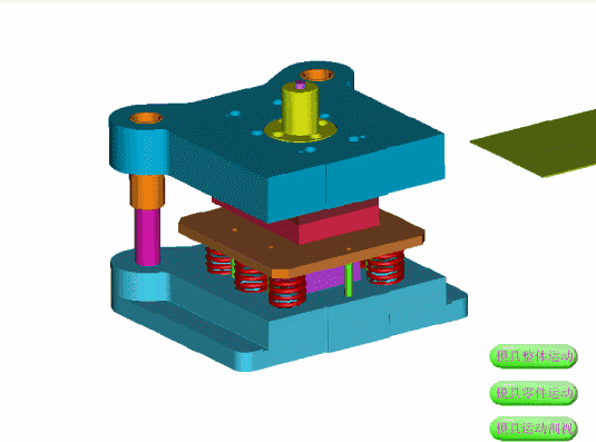 模具动态图，看清模具制造原理,模具动态图，看清模具制造原理,模具,第2张