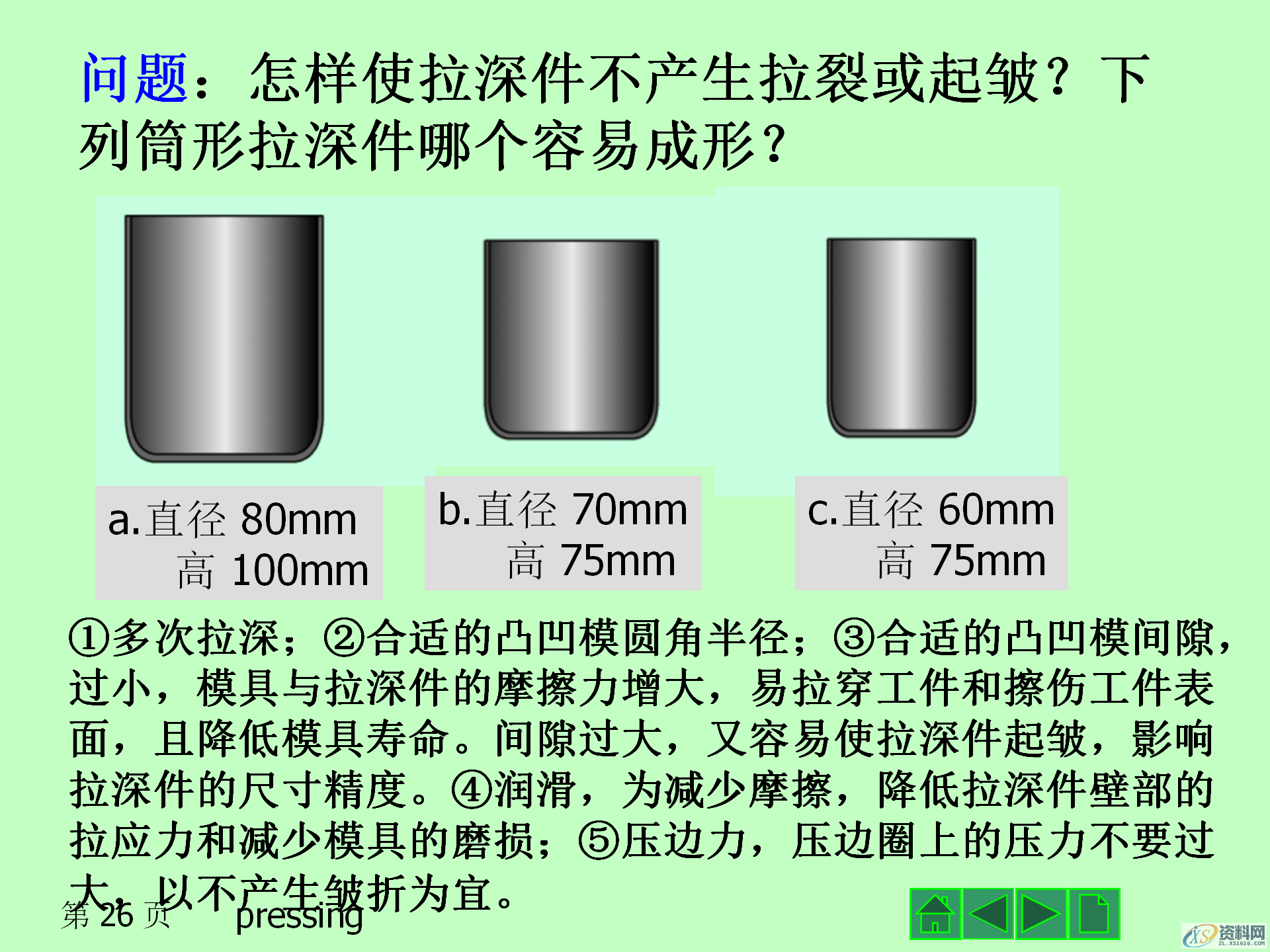 冲压成形的基本工序，冲压产品的结构设计,冲压成形的基本工序，冲压模具的结构，冲压产品的结构设计,模具设计,电商,培训学校,非标,潇洒,第26张
