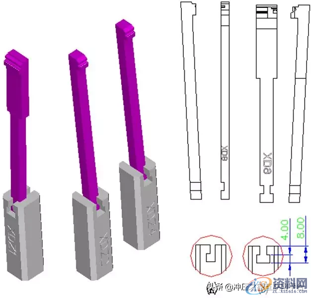模具倒扣大，斜顶角度如何办？,模具倒扣大，斜顶角度如何办？真难住了,机构,设计,产品,第12张