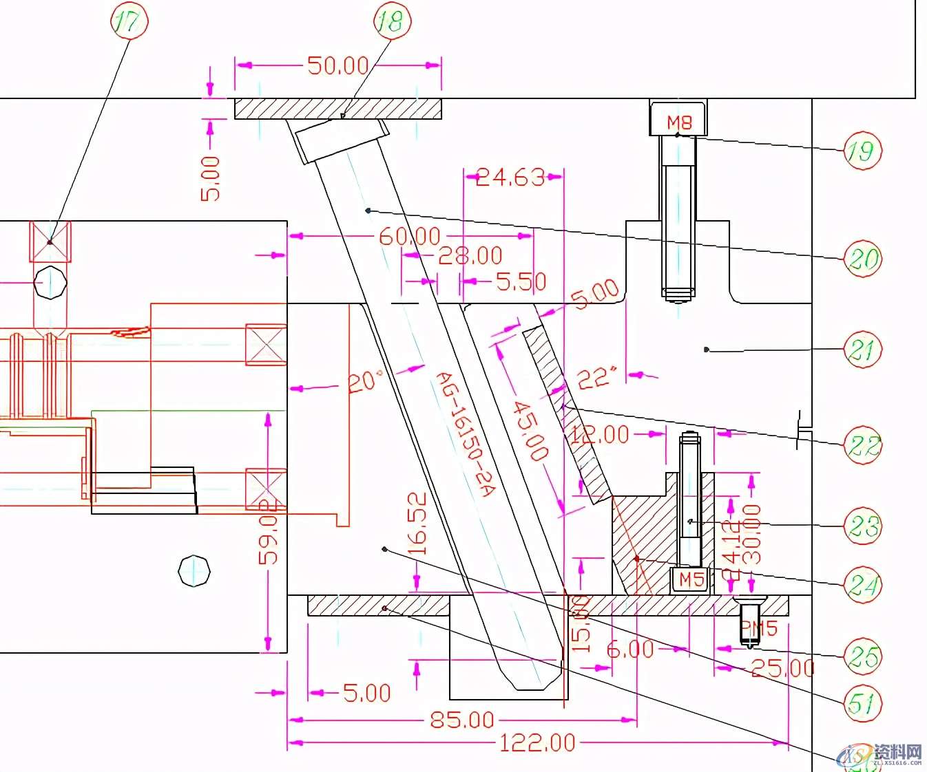 25类滑块经典结构：滑块+滑块、滑块+斜顶、滑块+顶针,25类滑块经典结构：滑块+滑块、滑块+斜顶、滑块+顶针,结构,进行,机构,第6张