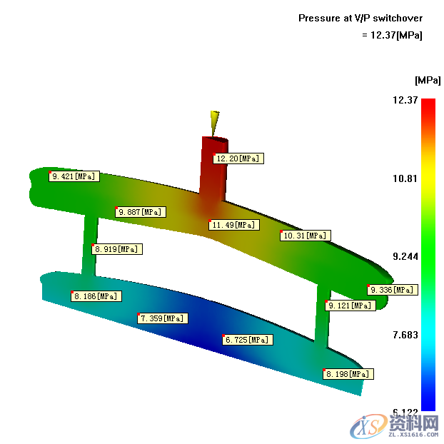 熔喷模具衣架式进胶设计要点以及注意事项,熔喷模具衣架式进胶设计要点以及注意事项,道板,流道,如图,定位,模具设计,第18张