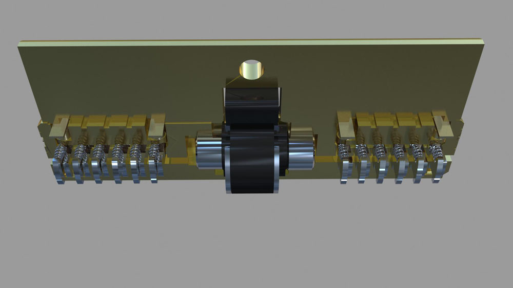 金点原子叶片锁结构3D图解(图文教程),金点原子叶片锁结构3D图解,结构,第5张