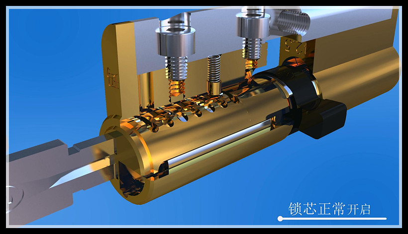 空转锁的结构3D图解(图文教程),空转锁的结构3D图解,结构,机构,什么,第6张