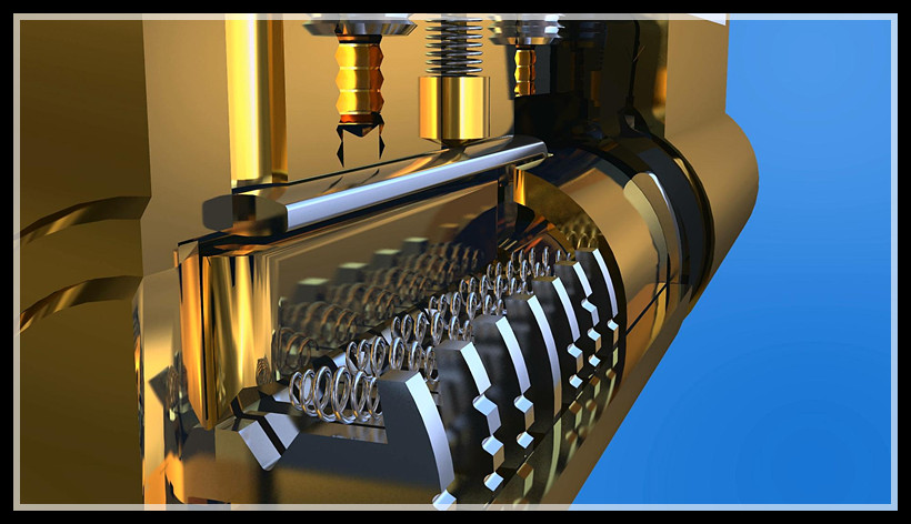 空转锁的结构3D图解(图文教程),空转锁的结构3D图解,结构,机构,什么,第52张