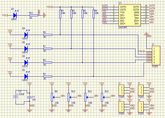 机器人教程4：红外循迹及LM339模块(图文教程),机器人教程4：红外循迹及LM339模块,采用,设计,一般,第6张