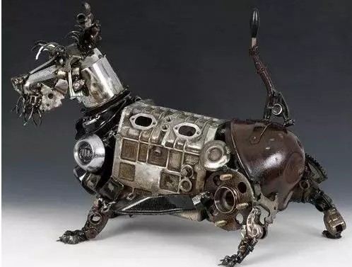 废旧机械零部件，玩好了就是工艺品，有些还很恐怖！(图文教程) ...,废旧机械零部件，玩好了就是工艺品，有些还很恐怖！,工艺,第20张