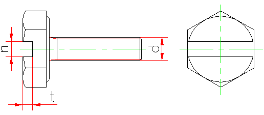 六角头头部带槽螺栓 A和B级(GB 29.1-88）(图文教程),六角头头部带槽螺栓_A和B级(GB_29.1-88）,螺纹,性能,第1张