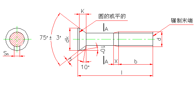 沉头带榫螺栓(GB 11-88）(图文教程),沉头带榫螺栓(GB_11-88）,采用,螺纹,1.1,第1张