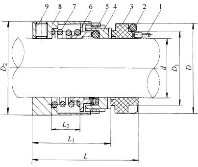 104型机械密封(图文教程),104型机械密封,尺寸,第1张