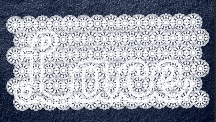 Photoshop如何制作漂亮的蕾丝花纹字教程(图文教程),Photoshop如何制作漂亮的蕾丝花纹字教程,文件,选择,这个,第38张