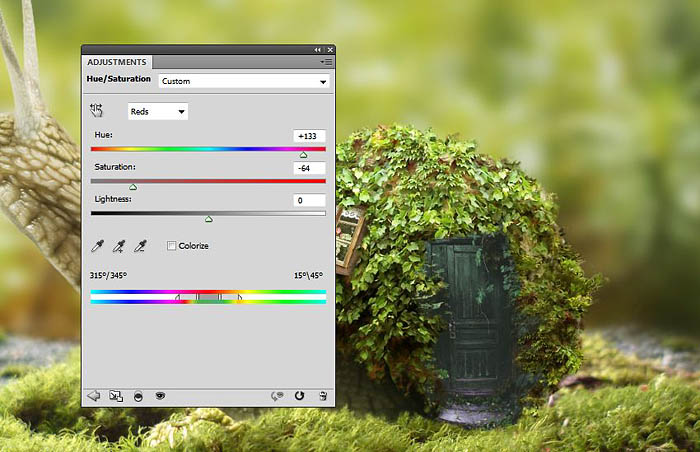 PS合成蜗牛背上的梦幻房子教程(图文教程),PS合成蜗牛背上的梦幻房子教程,选择,直径,形状,第38张