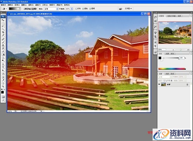 PS教程！怎么做出逼真的移轴照片(图文教程),PS教程！怎么做出逼真的移轴照片,完成,确定,步骤,第8张