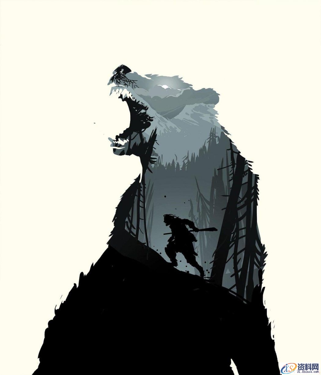 利用Photoshop创建荒野猎人海报(图文教程),利用Photoshop创建荒野猎人海报,要求,设计,一般,第2张