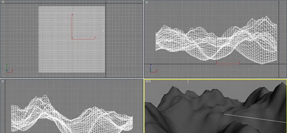 3dMax打造巍峨耸立的雪山(图文教程),3dMax打造巍峨耸立的雪山,选择,形状,安装,第6张