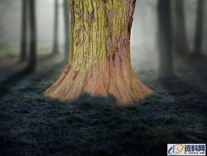 PS合成小孩走入奇幻森林场景教程(图文教程),PS合成小孩走入奇幻森林场景教程,设计,一般,选择,第26张