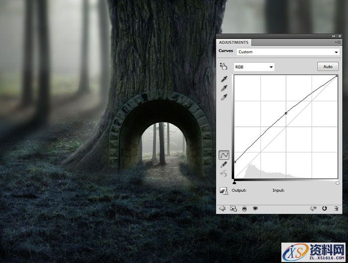 PS合成小孩走入奇幻森林场景教程(图文教程),PS合成小孩走入奇幻森林场景教程,设计,一般,选择,第41张