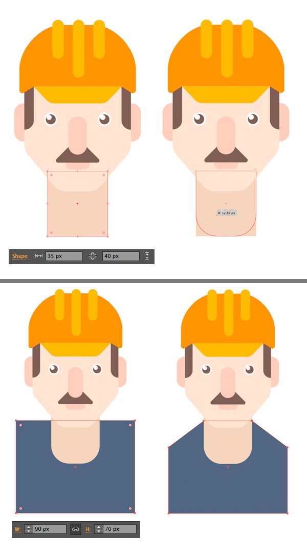 教你绘制扁平化风格的卡通人物肖像(图文教程),694856933fac6ac725af23e8934f.jpg,设计,用于,选择,第16张