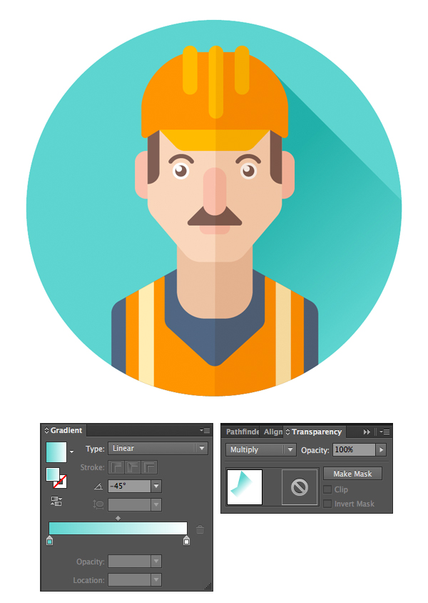 教你绘制扁平化风格的卡通人物肖像(图文教程),7138569340a832f87574bec94fbf.jpg,设计,用于,选择,第27张