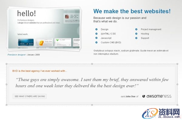 从零开始设计一个漂亮的网页(图文教程),从零开始设计一个漂亮的网页,设计,结构,用于,第57张